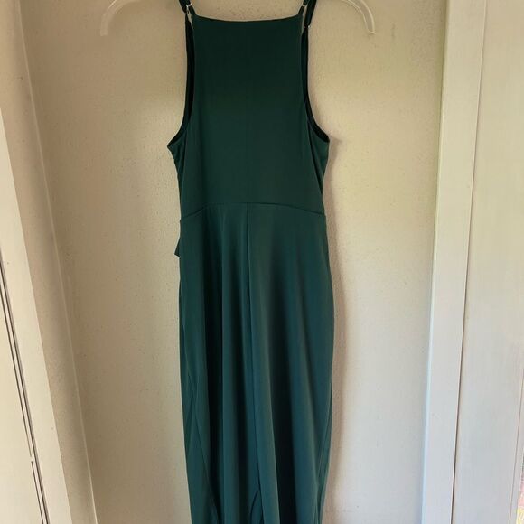 BCBGeneration Twisted Surplice Sheath Dress Bright Elm Size XS Tall - Picture 11 of 14